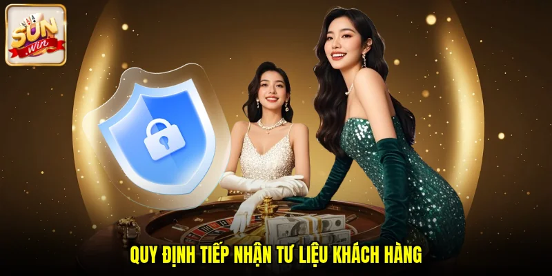 Quy định tiếp nhận tư liệu khách hàng